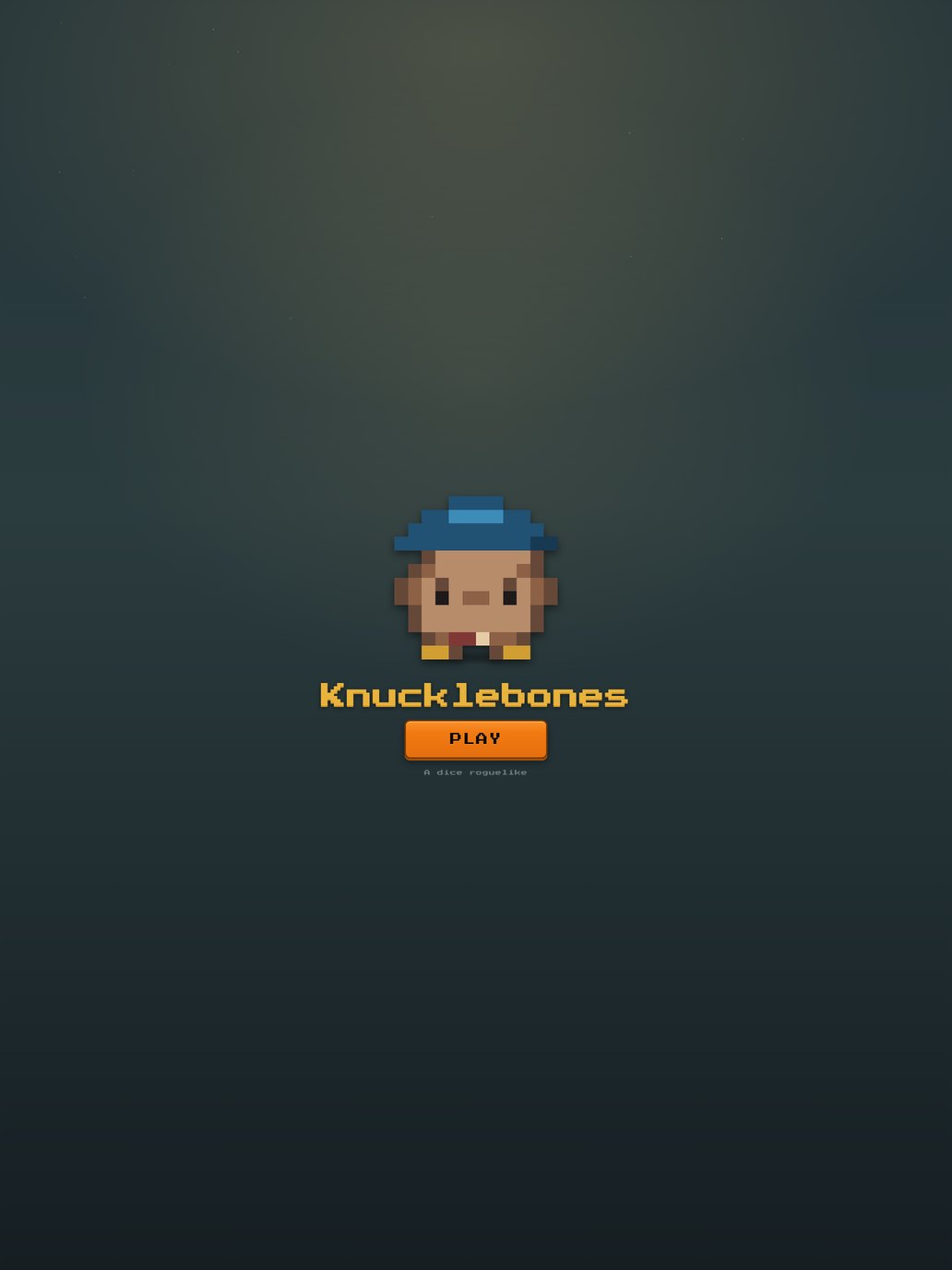 Kit, a kid in a blue cap, above the Knucklebones wordmark